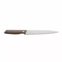 Нож для мяса BergHOFF с рукоятью из темного дерева 20см