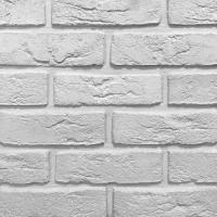 Облицовочный камень Klinkerville Клинкервиль 903, цвет белый - Искусственная плитка под покраску для имитации кирпичной кладки