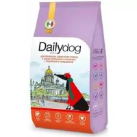 Корм сухой Dailydog casual для пожилых собак всех пород и собак склонных к полноте с индейкой и говядиной 20кг