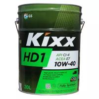 Масло моторное kixx hd1 10w-40 синтетическое 20 л l2061p20e1