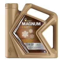 Масло моторное Роснефть Magnum Coldtec 5w30 SN/CF 4л синтетическое