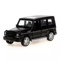 Машина металлическая Mercedes-Benz G65, открываются двери, инерция, цвет чёрный