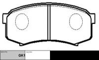 Колодки тормозные CTR GK1028