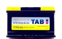 TAB EFB Stop&Go 6СТ-80 Ah обратная полярность