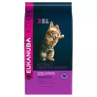 Корм для котят Eukanuba Kitten Healthy Start с домашней птицей, 400 г