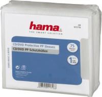 Конверты Hama H-11716 для Cd/dvd полипропилен 75 шт. прозрачный