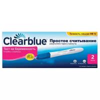 Тест на беременность "Clearblue Easy", 2 штуки