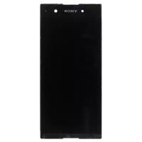 Дисплей для Sony G3412 Xperia XA1 Plus Dual в сборе с тачскрином (черный)