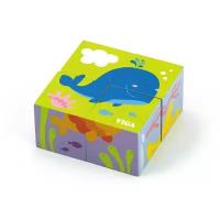 Кубики Viga Рыбки 4 шт