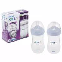 Бутылочка из полипропилена (260 мл, 1мес+, 2шт) Philips . Avent