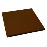 Newmix Резиновая плитка Квадрат 20 мм коричневая