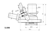 Термостат Mahle/Knecht TI14488