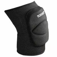 Наколенники спортивные TORRES Classic, черный, р.M, нейлон, ПУ