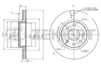 ZEKKERT BS-5035 Диск торм. перед. Chevrolet Lanos (T150) 05- Daewoo Cielo (KLETN) 95- Lanos (KLAT) 97- Opel Astra