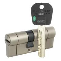 Цилиндр Mul-t-Lock Integrator B-S ключ-ключ (размер 50х40 мм) - Никель, Флажок