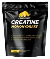 Креатин Моногидрат PRIMEKRAFT Creatine Monohydrate Micronized, Pure (Без вкуса), 500 гр / 100 порций