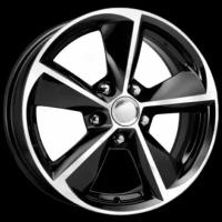 Колесный диск КС681 (ZV Optima) 6,5x16/5x114,3 D67,1 ET41 алмаз чёрный