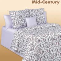 Постельное белье из сатина Cotton Dreams «Mid-century (Milan Light твил-сатин) середина века» (2-спальный с простыней евро)