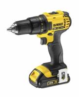 Дрель-шуруповерт аккумуляторная DeWalt DCD780C2, 18 В Li-ion 2х1.5 Ач