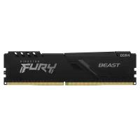 Оперативная память DDR-4 DIMM 32Gb (2х16Gb) PC-25600 3200Mhz CL16 Kingston FURY Beast Black KF432C16BB1K2/32