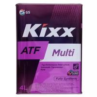 Масло трансмиссионное kixx atf multi plus синтетическое 4 л l251844te1