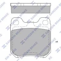 HI-Q SP1760 колодки дисковые задние \ Opel (Опель) Omega (Омега) a / b / vectra в 1.6-2.2dti 87-03