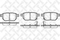 Колодки тормозные дисковые задние для Тойота Матрикс 2002-2008 год выпуска (Toyota Matrix) STELLOX 002 008-SX