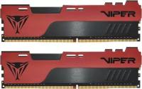 Оперативная память для компьютера 16Gb (2x8Gb) PC4-21300 2666MHz DDR4 DIMM Unbuffered CL16 Patriot Viper Elite II PVE2416G266C6K