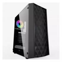 Корпус для компьютера Powercase Diamond Mesh LED CMDM-L1 ATX