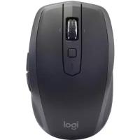 Logitech Мышь Logitech MX Anywhere 2S графитовый оптическая (4000dpi) беспроводная BT/Radio USB (7but)