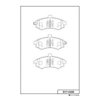 MK KASHIYAMA D11142M (D11142M01 / D11142M_MK) колодки дисковые п.\ Matrix (Матрикс) 1.6 / 1.8 02