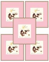 Шоколадные конфеты Ameri с начинкой пралине в розовой упаковке, 250 г. - 5 шт
