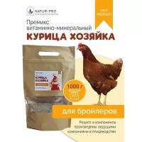 Витаминно-минеральная добавка (Премикс) NATUR-PRO "Курица-хозяйка" для бройлеров 1000гр