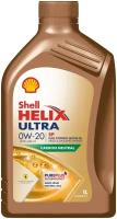 Масло моторное SHELL Helix Ultra 0w20 SP 1л синтетическое