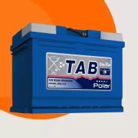 Аккумулятор автомобильный TAB Polar Blue B60HX, 60 Ач, пуск. ток 600 А, прямая полярность, 242x175x190 (121160 56013)