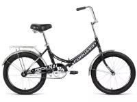 FORWARD Велосипед Форвард ARSENAL 1.0 (рама 14", черный/серый)
