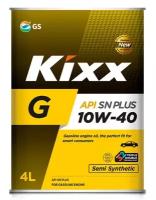 Моторное масло Kixx G Plus 10W-40 полусинтетическое 4 л