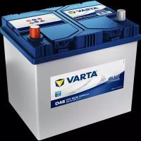 Аккумулятор автомобильный Varta Blue Dynamic D48 6СТ-60 прям. (75D23R) 232x173x225