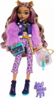 Модная кукла Monster High Clawdeen Wolf G3 Клодин Вульф G3 с питомцем и аксессуарами