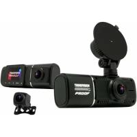 Видеорегистратор TrendVision Proof PRO 3CH черный 2Mpix 1080x1920 1080p 160гр. GPS AC5701A