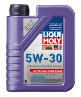 масло моторное liqui moly synthoil high tech c3 5w-30 синтетическое 1 л 20957/9075