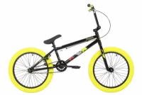 Велосипед Novatrack BMX Wolf 20" (2024) (Велосипед NOVATRACK 20" BMX WOLF чёрный, сталь, рама 20'', U-BRAKE)