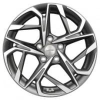 Диск колесный Khomen Wheels KHW1716 7x17/5x114.3 D60.1 ET45 Gray FP