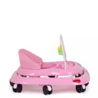 Ходунки "Маленький водитель", 8 колес, муз., игр. (Alis) (розовый)