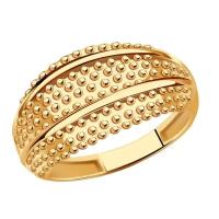 Золотое кольцо Золотые узоры 00-61-0124-00, Золото 585°, размер 20