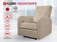 Кресло-реклайнер механический с массажем FUJIMO COMFORT CHAIR F3005 FMF Ваниль (Sakura 4)