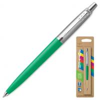 Ручка шариковая Parker "Jotter Orig Green" зеленый нержавеющая сталь блистер синяя 143863 (1)