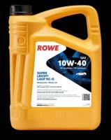 Масло моторное ROWE HIGHTEC SUPER LEICHTLAUF HC-O 10w40 5л синтетическ