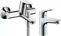 Комплект смесителей Hansgrohe Focus E2 31940000 + 31517000