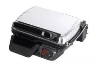 Электрогриль 3в1 Tefal Health Grill GC306012 со съемными антипригарными пластинами, стальной/ черный